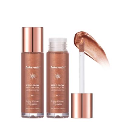 Women Liquid Smooth Moisturizing Contouring Highlighter Face ContoursBeauty Wand FoundationsCosmetics Profession Makeup Contouring Highlighter Stick Shimmers Liquid Bronzer Waterproof Smooth 6