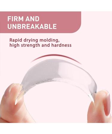 Maxlaser 2Sets Cracked Nail Repair Gel Instant Nail Repair Protection Gel ail Repair Kit for Cracked Natural Nails Nail Strengthener Nail Repair Gel for Nail Lengthening and Fiberglass - Buy Online on GoSupps.com