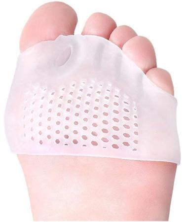Pain Relief Gel Forefoot Cushions - Soft Breathable Metatarsal Pads | Reusable Elastic Foot Support for All Day Comfort - Buy Online on GoSupps.com