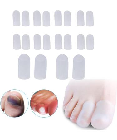 Silicone Toe Guards - Set of 10 Pairs for Men | Protective & Easy to Cut | Reduce Pressure for Daily Activities - Buy Online on GoSupps.com