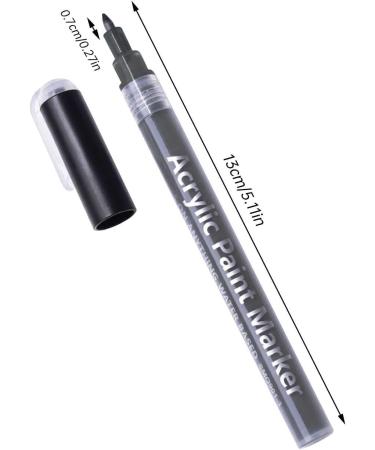 2023 Colorful Waterproof Nail Polish Pen | Quick Dry DIY Abstract Lines Nail Painting Pen | Long Lasting & Portable | 15 Colors | 2.5ml - Buy Online on GoSupps.com