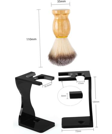 Beaupretty Superpiece Beard Grooming Set for Men | 4 Razor & Brush Kits Perfect Gift for Husband | Premium Shaving Accessories & Tools - Buy Online on GoSupps.com