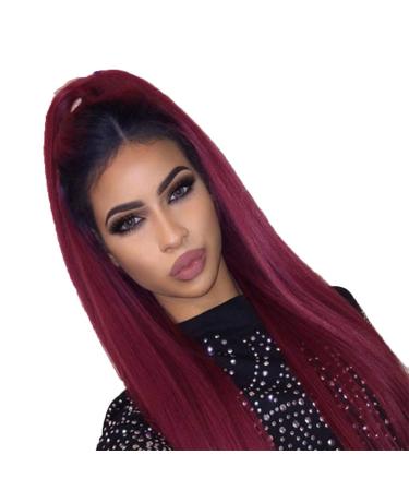 Shop Stylish Long Red Brazilian Wig for Women - Straight & Curly Party Hair | 50s 60s 70s 80s Looks - Buy Online on GoSupps.com