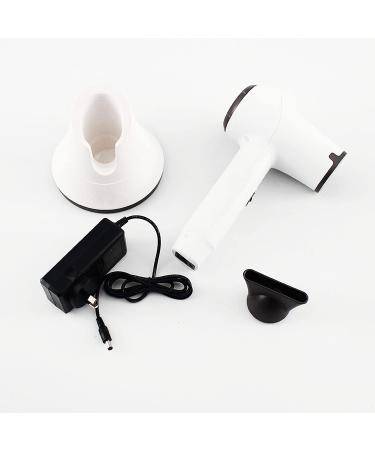 Cordless Hair Dryer with Hot and Cold Air Professional Rechargeable Cordless Hair Dryer Portable Travel Hair Dryer for Outdoor/Indoor (White) - Buy Online on GoSupps.com