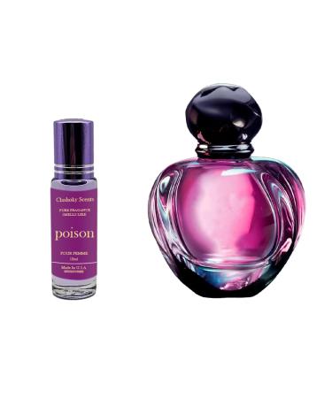Fragrance Perfume Oils Poison Perfume Roll On Body Oil for Women (12ml) (Pack of 1) Poison 0.17 Fl Oz (Pack of 1) - Buy Online on GoSupps.com