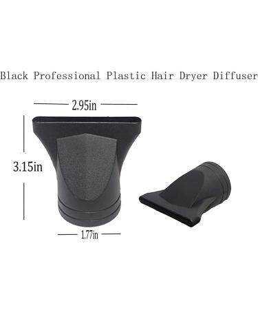 2PCS Portable Plastic Diffuser Hair Dryer Nozzle Salon Styling Tool - Lightweight, Durable - Choose Correct Size - Buy Online on GoSupps.com