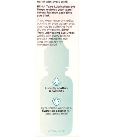 Blink Intensive Tears Eye Drops 15ml - Relief for Dry & Tired Eyes | Fast Shipping Worldwide - Buy Online on GoSupps.com