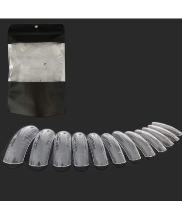120PCS Dual Forms Nail Mold 12 Size with Scale Gift