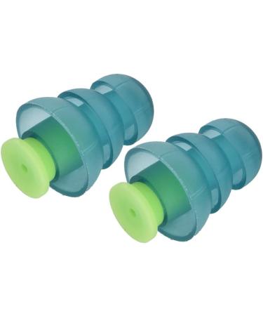 Dual Color Noise Canceling Earplugs - Silicone Earplugs for Sleep Study and Travel | Best for Airplane Noise Reduction - Buy Online on GoSupps.com