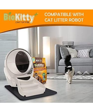 BioKitty Clumping Cat Litter Highly Absorbent Natural Mineral Bentonite Cat Sand Litter Scented Long Lasting Odour Control Cat Litter Cat Litter Clumping 10L (Baby Powder) Baby Powder Pack 1 - Buy Online on GoSupps.com