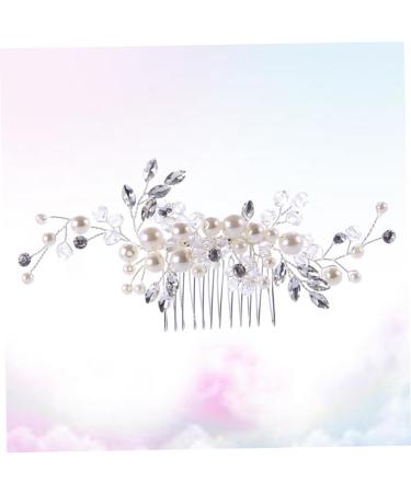 FRCOLOR 3 Pieces Hair Comb for the Bride Tiara Bridal Hair Comb Bridal Comb Crystal Headwear Accessories Banquet - Buy Online on GoSupps.com