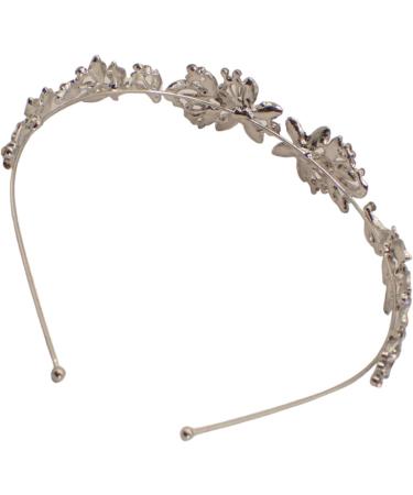 Topkids Accessories Bridal Headband for Wedding Bride Tiara Flower Girl Crown Headband Head Band Tiaras for Girls & Women Bridesmaid Alice Band Prom Headband Kids & Adults (Floral Crystal) - Buy Online on GoSupps.com