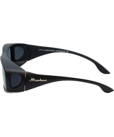 Montana Eyewear FO2H FIT OVER - Black Zero Diopters with Fabric Bag & Hard Case | International Shipping Available - Buy Online on GoSupps.com