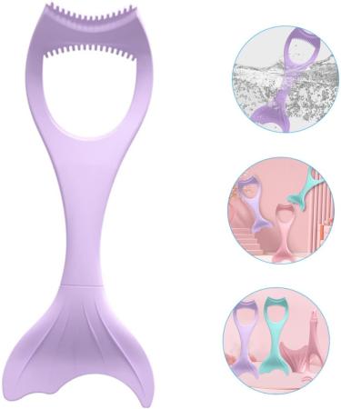 Angoily Makeup Applicator Portable Tool Aid with Vertex Upper Reusable Gel Violet Eyelash Compact Drawing Tail Aids Makeup 15X5.7CM Violet - Buy Online on GoSupps.com