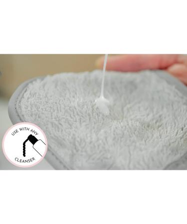 S&T INC. Reusable Makeup Remover Wipes - Microfiber Face Cloths for Gentle Makeup Removal - 5 Pack Grey 5 x 5 - Buy Online on GoSupps.com