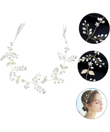 Didiseaon 1pc Headband Wedding Accessory Bride Headdress Bride Hair Wedding Shiny Headdress Bride Shiny Headdress Delicate Headdress Fashion Headdress Fashion Bride Headwear Pearl Headdress - Buy Online on GoSupps.com
