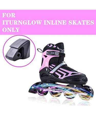 Adjustable Inline Skates Brake Stopper Replacement Rollerblade Pads - Black - Buy Online on GoSupps.com