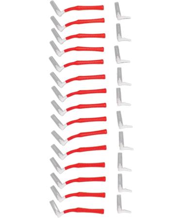 25-Pack L-Shape Push-Pull Interdental Toothbrushes Red Orthodontic Cleaning & Tooth Whitening Brushes for Oral Care - Buy Online on GoSupps.com