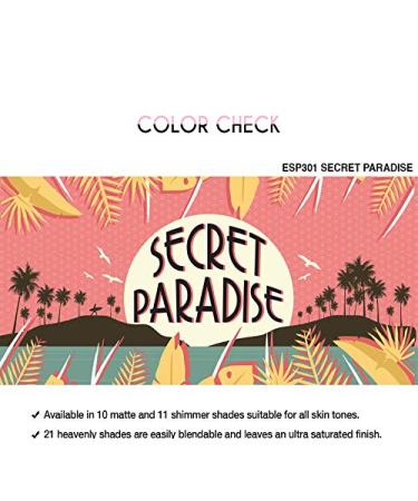 J.Cat Beauty Take Me Away Eye Shadow Palette - Secret Paradise ESP310 (0.88 oz) - Buy Online on GoSupps.com
