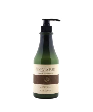 Olive Hand & Body Lotion - Daily Moisturizing Body Lotion for Moisturizing, Restoring and Nourishing the Skin- 750ml/25oz with Pump, Made in Korea