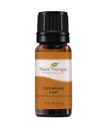Plant Therapy Cinnamon Leaf Essential Oil 10 mL (1/3 oz) 100% Pure Undiluted Therapeutic Grade