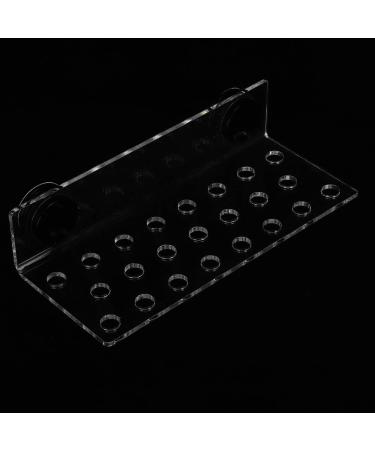 Atyhao Coral Rack Holder - 23-Hole Acrylic Aquarium Coral Bracket Transparent Front Loader for Aquatic Plants & Corals - Ideal for International Shipping - Buy Online on GoSupps.com