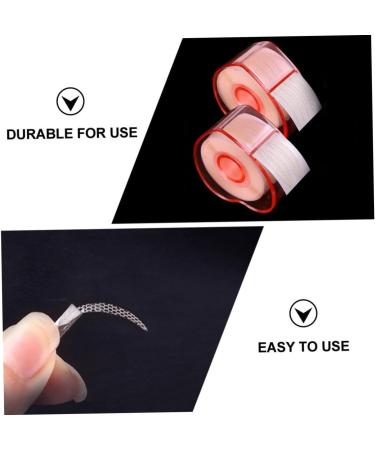 minkissy 2 Roll Lace Double Eyelid Sticker Adhesive Eyelid Sticker Instant Eye Lift Strips Eyelid Tape Strip Invisible Double Makeup Stickers Tape Strips Eyes Double Eyelid Fiber - Buy Online on GoSupps.com