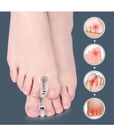 Feelsploh Toe Valgus Relief - 2 Piece Elastic Soft Iron for Hallux Protection & Daily Comfort - Non-Slip Foot Accessories - Buy Online on GoSupps.com
