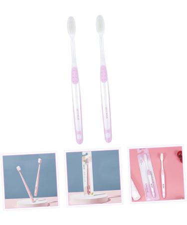 Ultechnovo 2-Pack Pregnancy Toothbrushes | Gentle Oral Care for Pregnant Women | Gum Care & Nursing Brushes - Buy Online on GoSupps.com