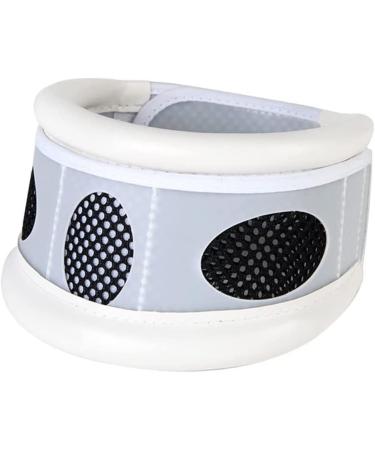 SSDDDLZEQ Neck Support Fixer Protect Neck Collar Split Neck Brace Belt Breathable cervical posture correction traction device (size: l)