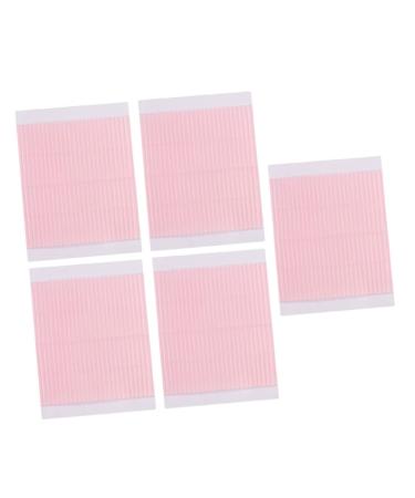 FOMIYES 5 250pcs Adhesive Double Eyelid Stickers Gluesticks Invisible Eye Stickers Double Sided Tool