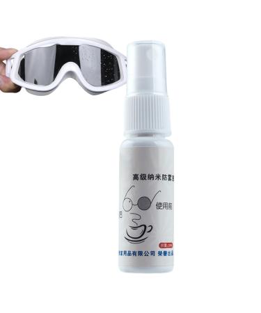 Glasses Anti-Fog Spray Gentle Eyewear Defogger Mist 20 ml 3.94 x 1.18 x 1.18 inches Travel-Friendly Bottle Formula Sports Use Clear Lens Fog Prevention Solution for Men Women Teens