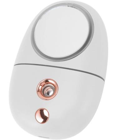 Handy Mini Mister Handy Mini Mister Cute 35ml Portable Silent USB Rechargeable 200mAh Mist Sprayer with Mirror for Face Hydrating White - Buy Online on GoSupps.com