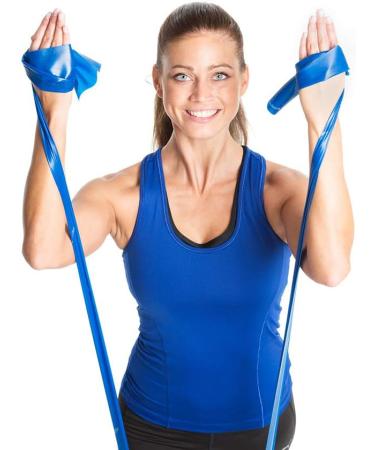 Theraband Original Exercise Band - 2.50m Resistance Band for Strength Training & Weight Loss | Includes Bag & Instructions | Ideal for Home & Gym Workout - Buy Online on GoSupps.com