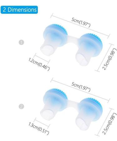 Crethinkaty Nose Clip Air Purifier - Ventilation Nostril Dilator for Effortless Breathing & Comfortable Sleep | International Shipping Available - Buy Online on GoSupps.com