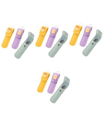 NOLITOY 12 Sets Earpick Ear Wax Removal Kit Earwax Picking Spoon Stainless Ear Spoon Ear Wax Cleaner Stainless Earwax Picker Ear Cleaning Supply Ear Wax Picker Small Ear Massager Ear Pick