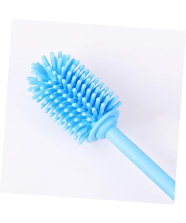 Solustre Silicone Bottle & Glassware Cleaning Brush - 2 Pack | Durable Long Handle | Perfect for Baby & Household Use - Buy Online on GoSupps.com