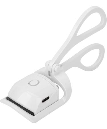 Verdant Touch Electric Heated Eyelash Curler Electric Heated Eyelash Curler USB Rechargeable Fast Heating Makeup Tool for Women Pearl White - Buy Online on GoSupps.com