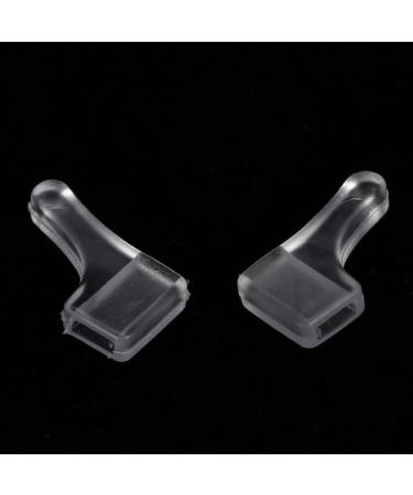 Non-Slip Glasses Ear Handle Hooks - 100 Pairs of Comfortable Plastic Ironing Tip Holders - Transparent Glasses Accessories for Stability - Buy Online on GoSupps.com