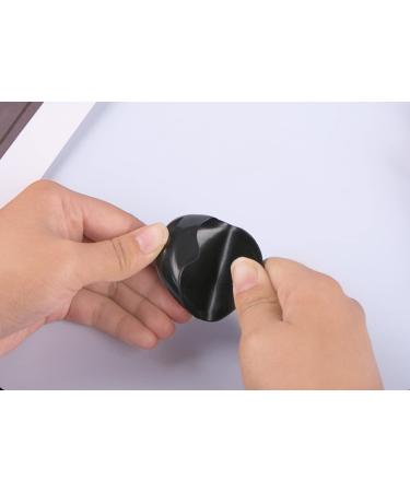 10 Pairs Black Plastic Hair Dye Earmuffs - Salon Hair Coloring Ear Protectors for Professional Hairdressing at Home & Barber Shop - Buy Online on GoSupps.com