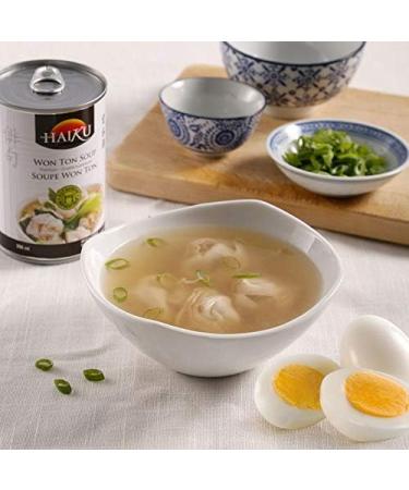 Won Ton Soup Haiku Ready to Eat Authentic & Premium Asian Cuisine Great for Lunch & Dinner 398ml Won Ton 398 ml - Buy Online on GoSupps.com
