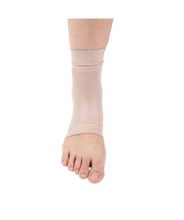 Soft Elastic Ankle Sleeve for Cracked Heels | Silicone Cushion Pad for Ice Skating | Breathable Foot Support - Buy Online on GoSupps.com