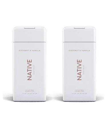 NATIVE Coconut & Vanilla Body Wash 2-PACK - 11.5 oz (340ml) for Hydrating - Buy Online on GoSupps.com