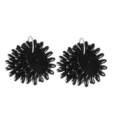 Beavorty 2 Set Color Gel Nail Polish Nail Tools Manicure Tools Nail Chart Book Art Tools Nail Fan Display Manicure Color Card Display Board Nail Color Display Card Nail Color Card Sample 20X10X2cm Black