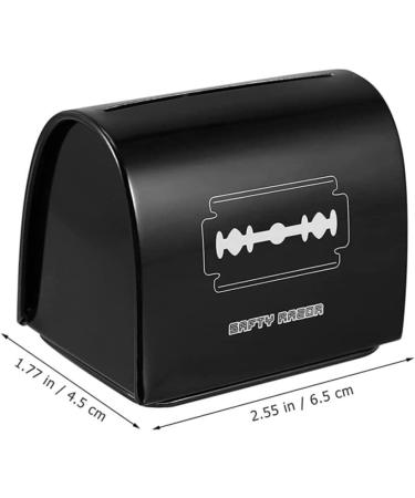 FRCOLOR 3-Stack Blade Recycling Box - Metal Waste Disposal Container for Razor Blades & Shaving - Sharp Waste Trash Can for Men - Buy Online on GoSupps.com