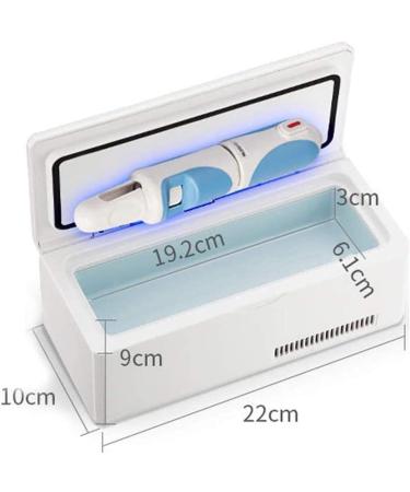 XIAORANA Insulin Refrigerator - Portable Mini Fridge for Medications 2-8 C - Buy Online on GoSupps.com