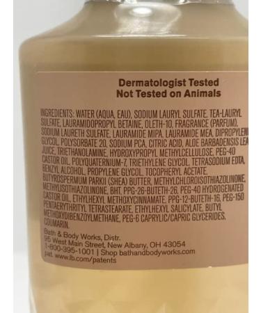 Bath and Body Works Snowflakes & Cashmere Shower Gel 10oz - Aloe & Vitamin E - Full Size Diamond Plate Bottle - Buy Online on GoSupps.com
