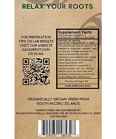 Fiji Kava - Waka - Kava Depot (8oz) 1 Count (Pack of 1) - Buy Online on GoSupps.com