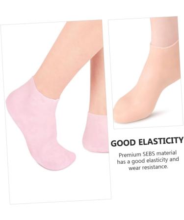 DOITOOL 3 Pairs Gel Socks Low Cut Socks Women Care Foot Socks Daily Care Socks Anti- Moisturizing Mens Sock Foot Care Socks Womens Toe Socks Lined Socks Women's Nursing Cover Feet Sebs - Buy Online on GoSupps.com