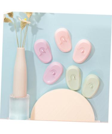 Angoily 3 Pairs Hair Salon Oil Earmuffs Ear Covers Ear Cover for Hairdressing Dyeing Ear Protectors for Hair Dye Silicone Hair Coloring Baking Oil Hairdressing Tool Silica Gel - Buy Online on GoSupps.com